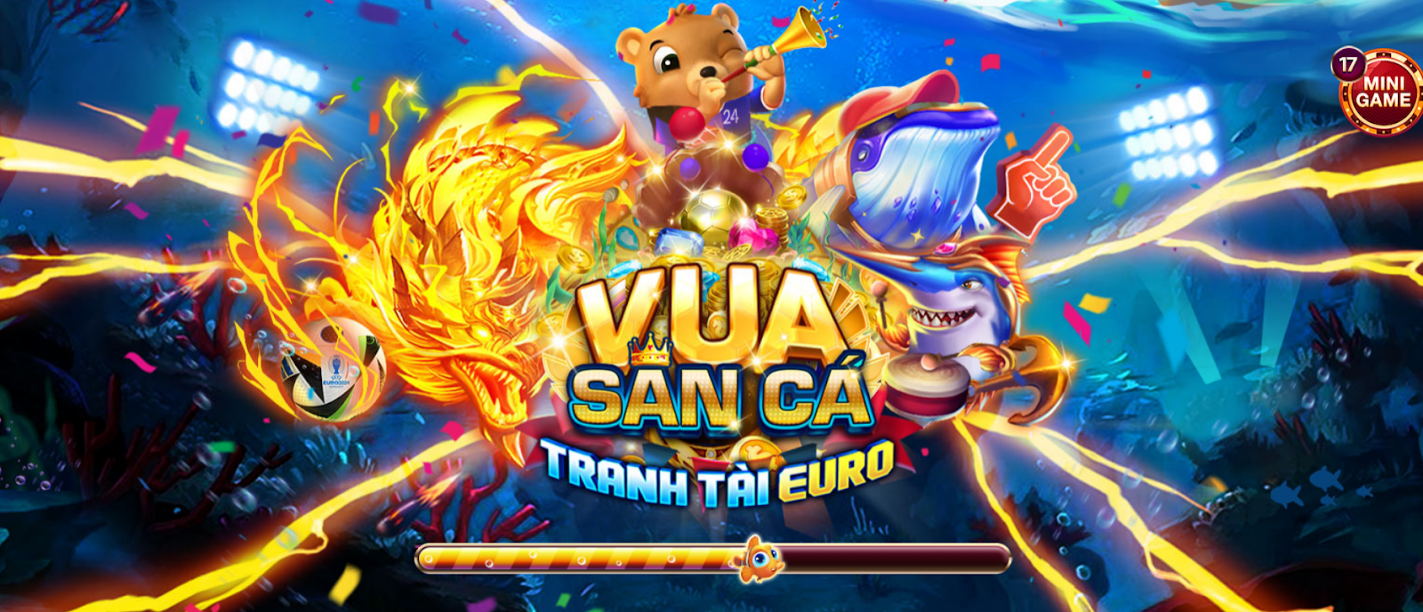 Vua săn cá Sunwin là tựa game bắn cá đổi thưởng với đa dạng sinh vật và kho vũ khí