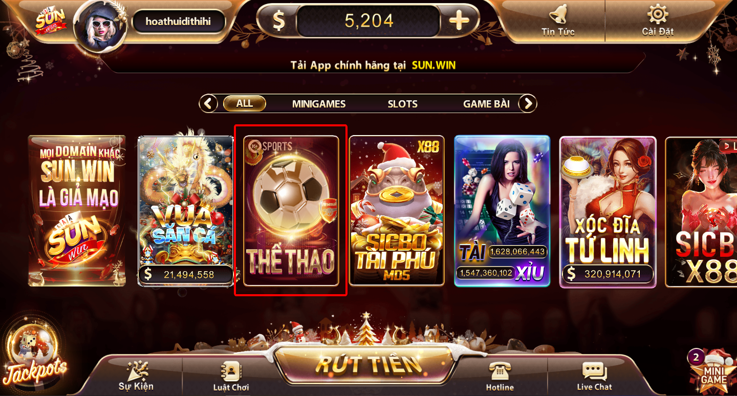 Cá cược thể thao Sunwin là một trong những sảnh cược hot nhất tại cổng game